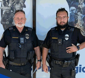 Safe Armed Security officers on duty